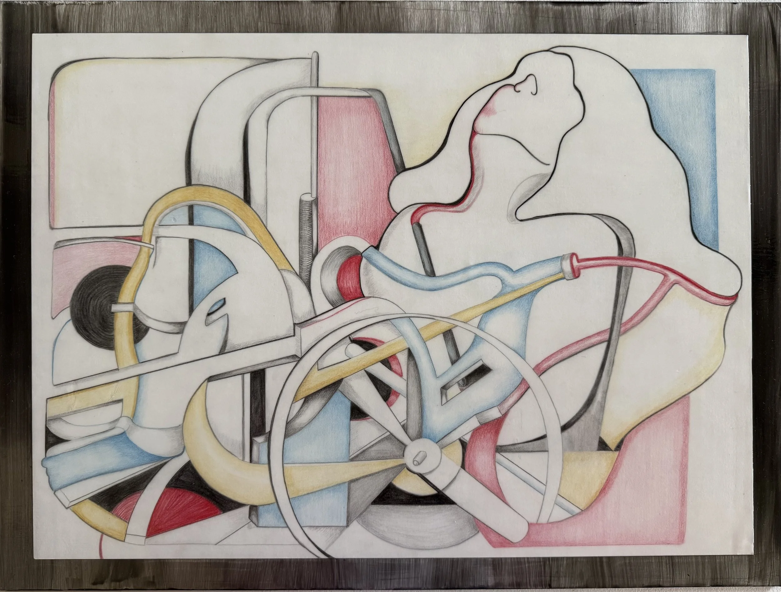 Contemporary Transhumanism Art – Human Form Merging With Technology by MB MacKenzie