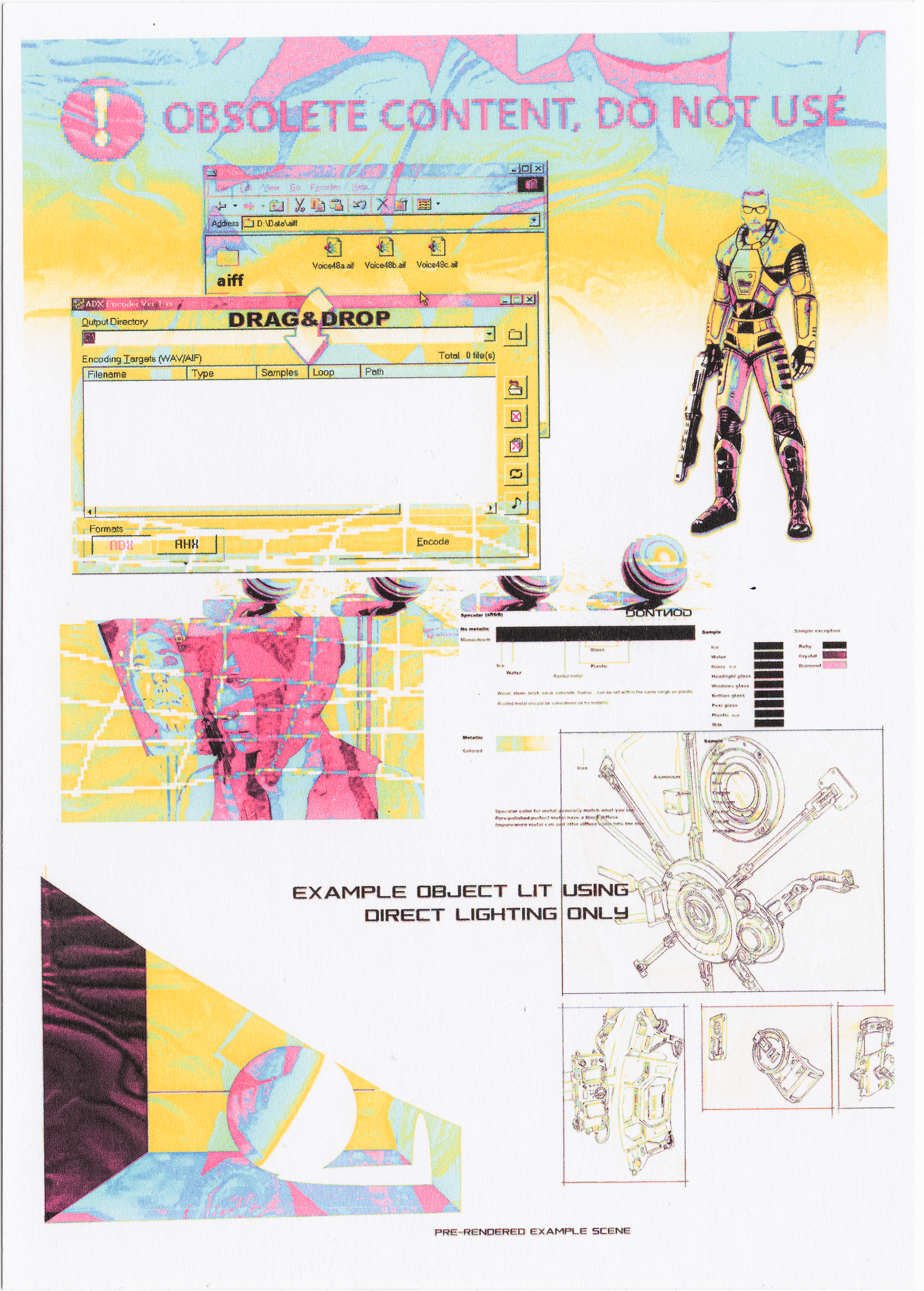 Videogame Archiv Collage
