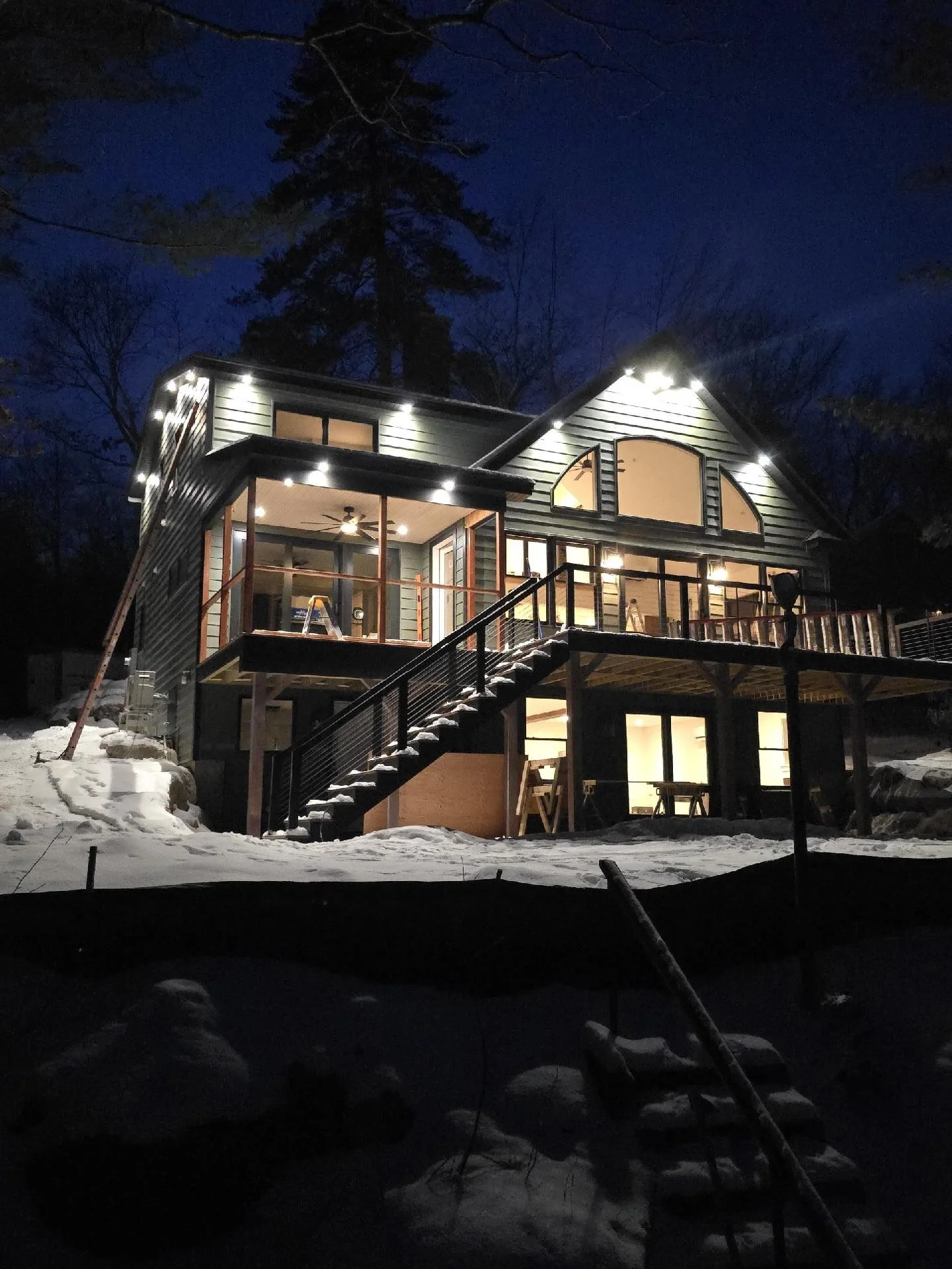 Sebago Lake House - Night 