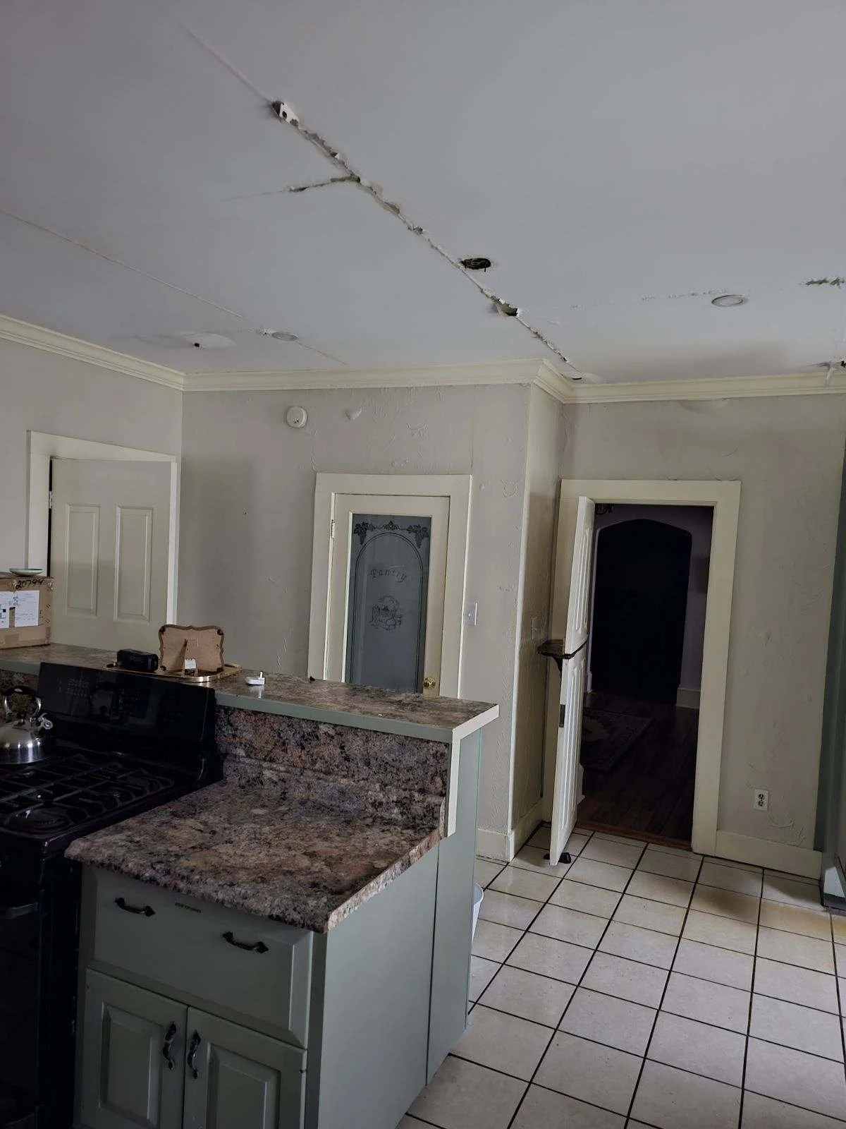 Hamilton House - Water damage - Kitchen Remodel