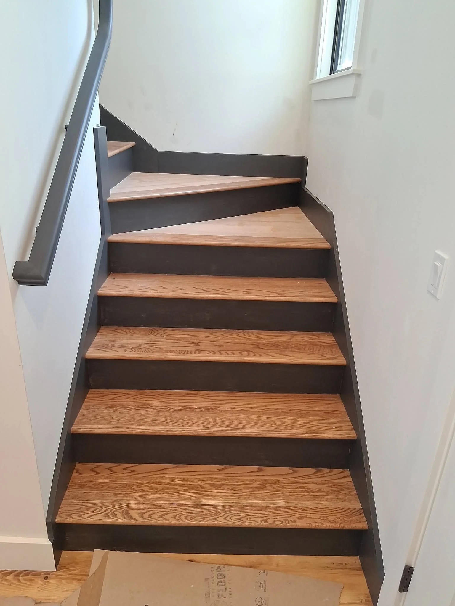 Sebago Lake House - Custom Stairs