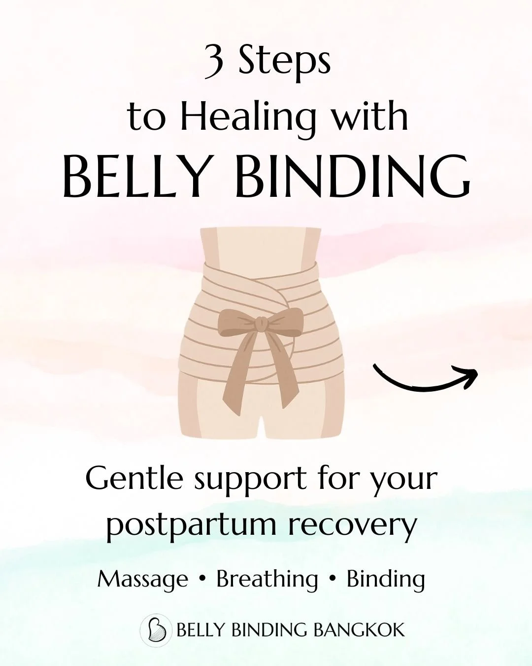 ✨ 3 Steps to Healing with Belly Binding ✨
Your postpartum recovery deserves gentle care. Our program combines massage, breathing, and belly binding to help you feel supported, restored, and confident again. 💕
👉 Swipe to see how it works, step by st