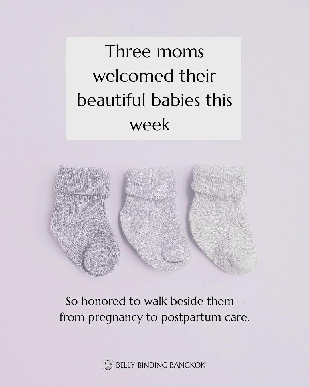 Three mamas welcomed their beautiful babies this week &mdash; each beginning a brand new chapter of motherhood.

It&rsquo;s always such an honour to walk beside them through these moments &mdash; from prenatal care to the start of their postpartum he
