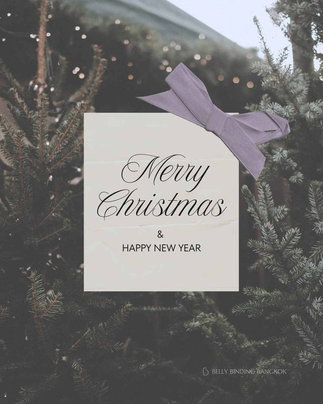 Merry Christmas 🎄
Wishing you warmth, rest, and gentle moments with the ones who matter most. 🤍

-- Belly Binding Bangkok 
Supporting you from bump to baby