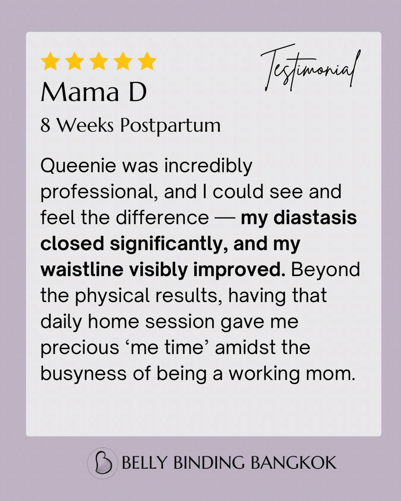 Core support, visible results, and precious &ldquo;me time&rdquo; in the middle of motherhood.
This is what structured recovery can look like ✨

Thank you for trusting me with your recovery, Mama D 🤍

#bellybindingbangkok #bumptobaby #prenatalpostpa