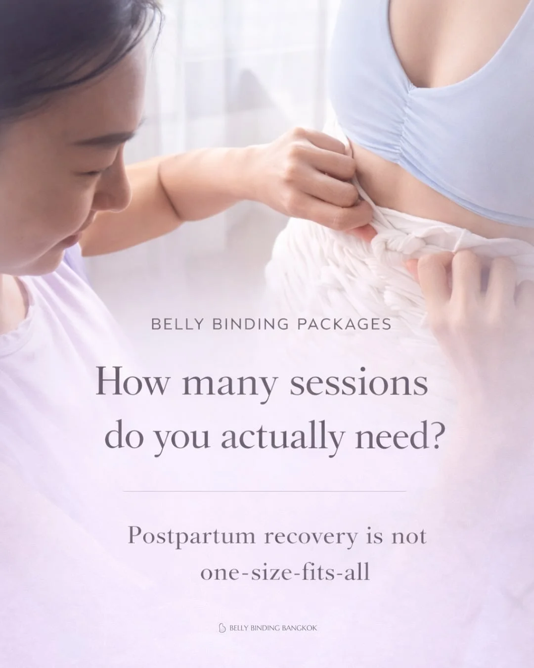 Not sure how many days of belly binding you need?

Every postpartum body is different &mdash; and so is the support it needs.

From gentle recovery to deeper core support, your plan is tailored to your body and stage of recovery.

If you&rsquo;re uns