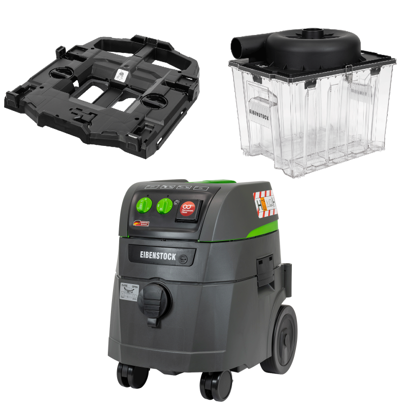 EIBENSTOCK H-Class Floor Grinding Dust Extraction Bundle – DSS 35 H iP