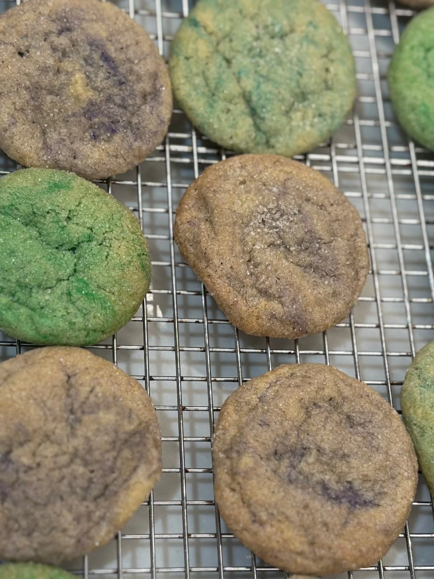 When your kiddo asks for &quot;rainbow cookies&quot; you make some colorful Vegan Sugar Cookies. 🌈 😍

#bakery #homebaker #maine #toddlermom #veganrecipes #dairyfreelife