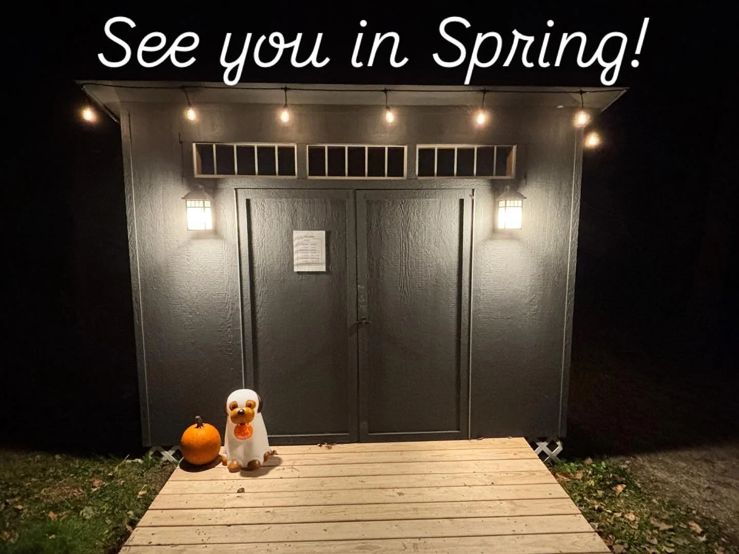 Thank you everyone for the wonderful first season! 

We are working on some pop-up dates around holidays so keep an eye out here!

Thank you ❤️