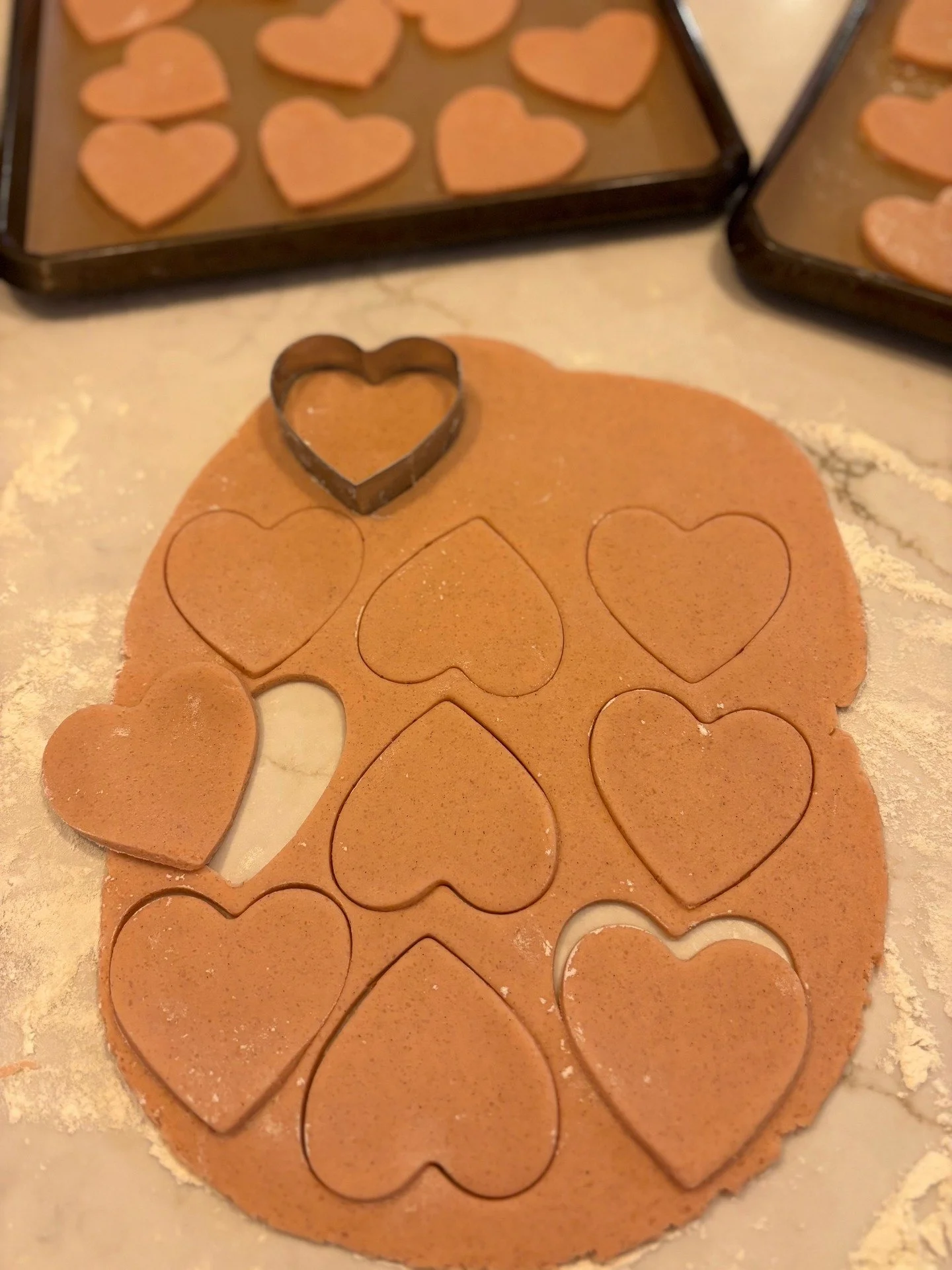 Made with LOVE especially for YOU. 

From the kitchen of a 3rd generation American who wouldn't be here without immigrants ❤️

Vegan sugar cookies will be in the shop Friday-Sunday (while they last!). Profits will be donated to @ilapmaine to support 