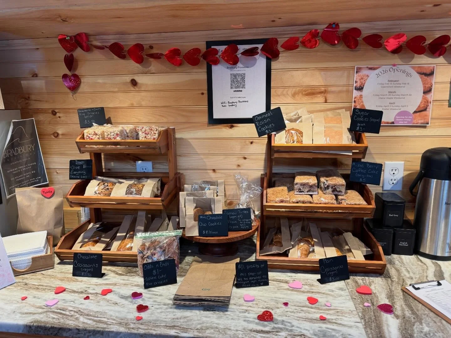 The heat is on and we&rsquo;re all stocked up for a very Dairy Free Valentine&rsquo;s Day! 

In honor of love we are donating this weekends profits to @ilapmaine to support our neighbors in Maine. 

Stay warm. Stay safe. Be kind. Close the door cuz t