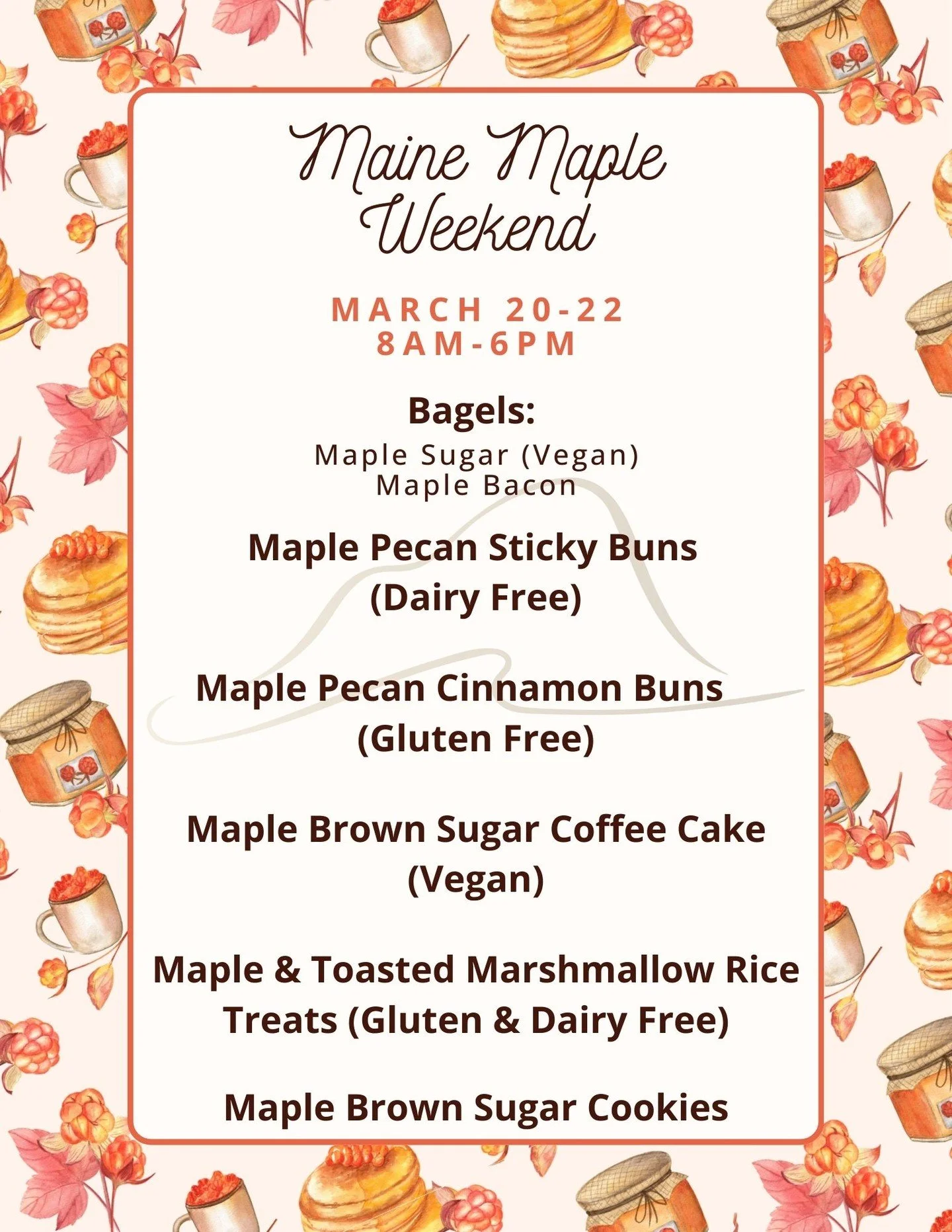Oh, hello March. 

Just a little something to keep you hanging on while we wait for the snow to melt. 

See you soon ❤️

#mainemapleweekend
#bakery
#womanowned
#resist