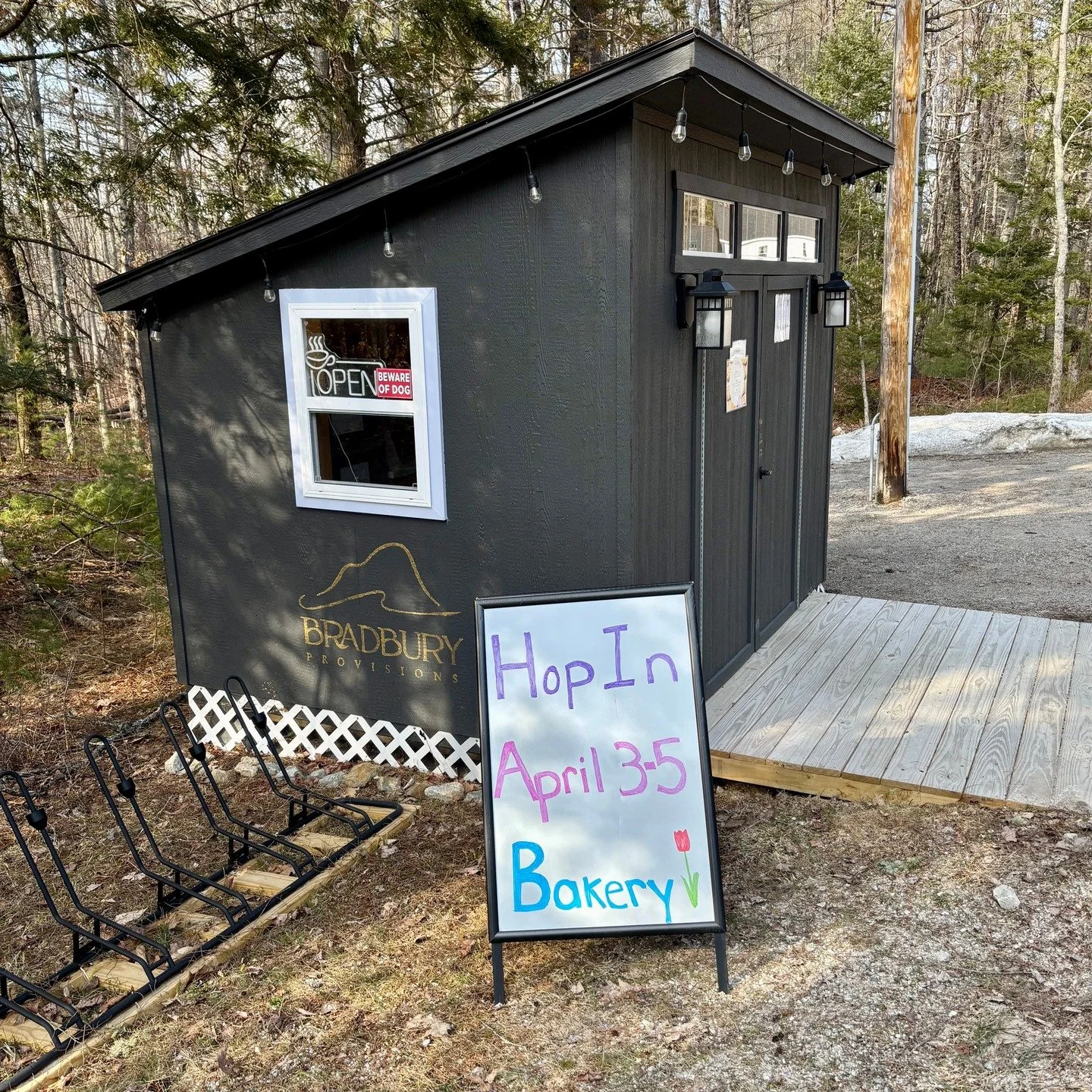 Hop in next Friday-Sunday for some yummy treats! 

We'll have: 
Gluten Free 
Dairy Free
Gluten &amp; Dairy Free
&amp; Vegan options

These are not health conscious treats. These are decadent &amp; full of all the things you'd expect in a baked good o