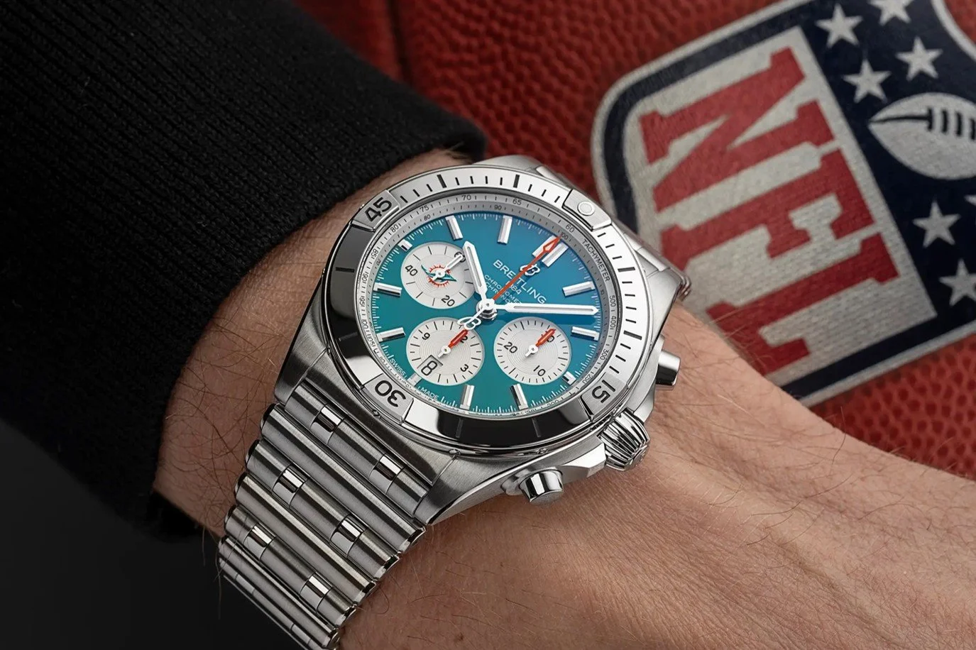 BREITLING Named Official Timepiece Partner of the National Football League
