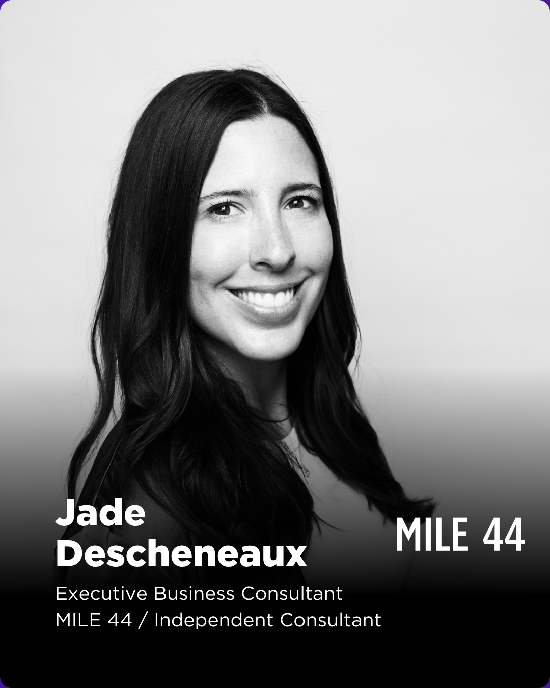 Jade Descheneaux is a global media, entertainment, and sports professional with 12+ years of experience executing commercial rights strategies and high-value partnerships across North America and Europe. She currently serves as an Executive Business 