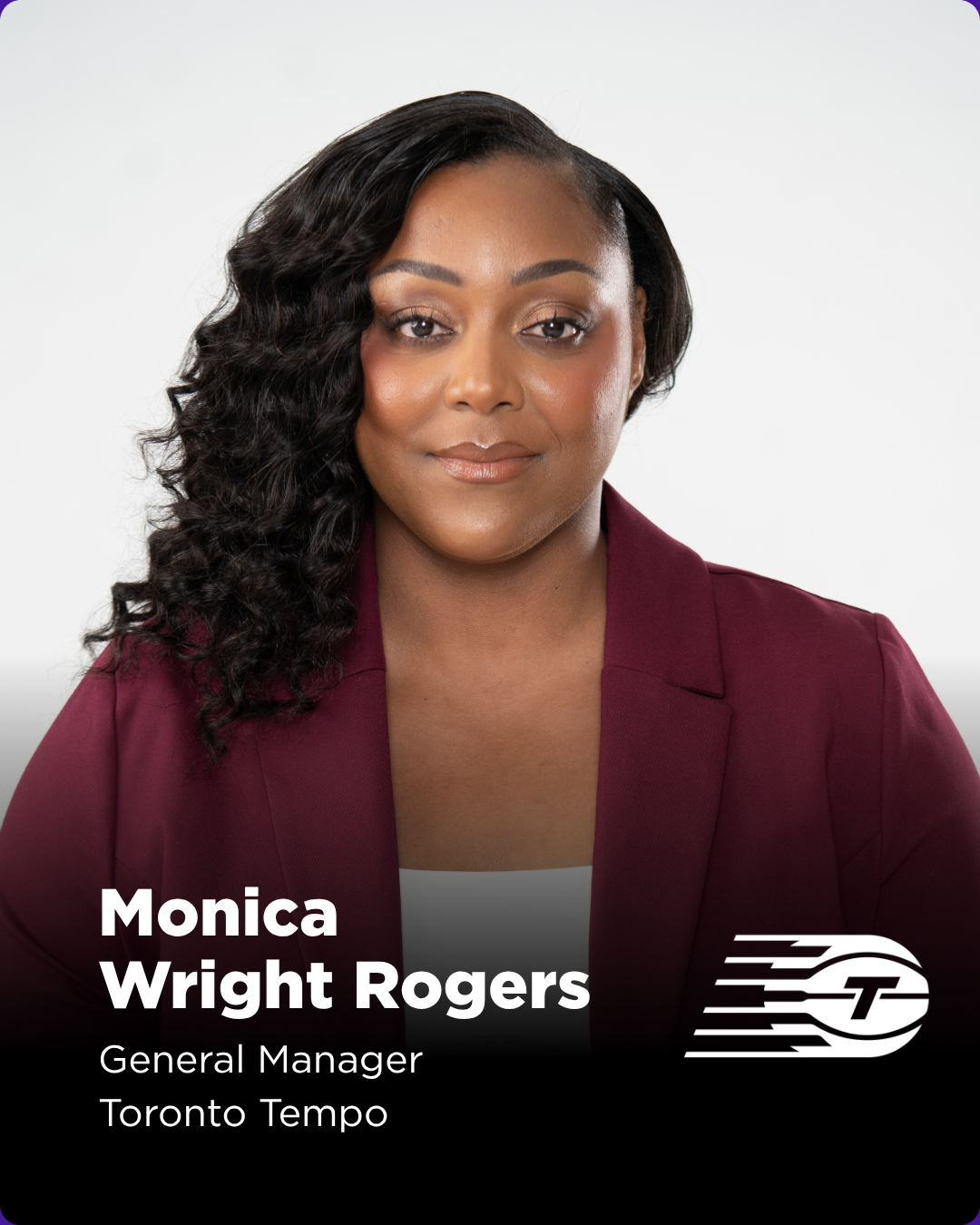 Monica Wright Rogers, a two-time WNBA Champion, is entering her first season as the inaugural General Manager of the Toronto Tempo.

Wright Rogers joined the Tempo from the Phoenix Mercury where she most recently served as their Vice President and As