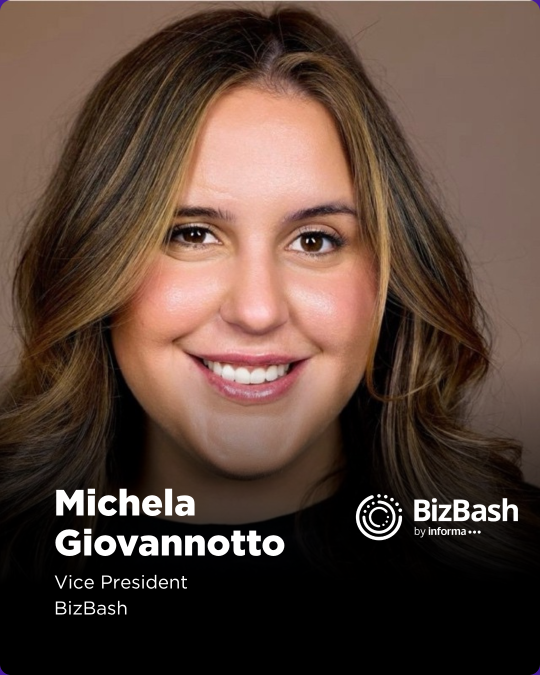 Michela Giovannotto is the Vice President of BizBash, part of Informa, where she leads the brand’s overall strategy, programming, and event portfolio. With a background in sales, event production, and marketing, she brings a multi-disciplinary approa
