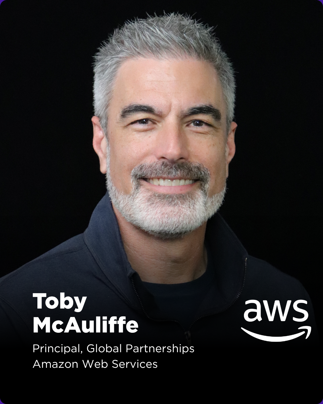 Toby McAuliffe is a Global Partnerships leader at Amazon Web Services, where he oversees AWS's strategic relationships with the NBA and NFL. His focus in his current role is on driving multi-dimensional partnerships spanning cloud transformation, AI/