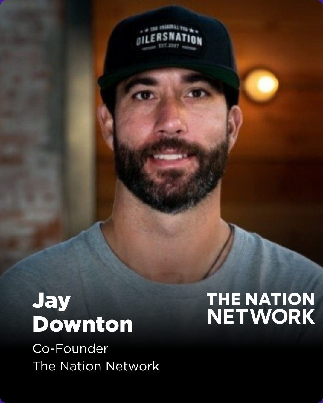 Jay Downton is the Co-Founder and CEO of The Nation Network, a premier Canadian digital sports media company focused on fan-driven content across multiple Canadian sport sites and popular podcasts. Under his leadership, the network expanded to become