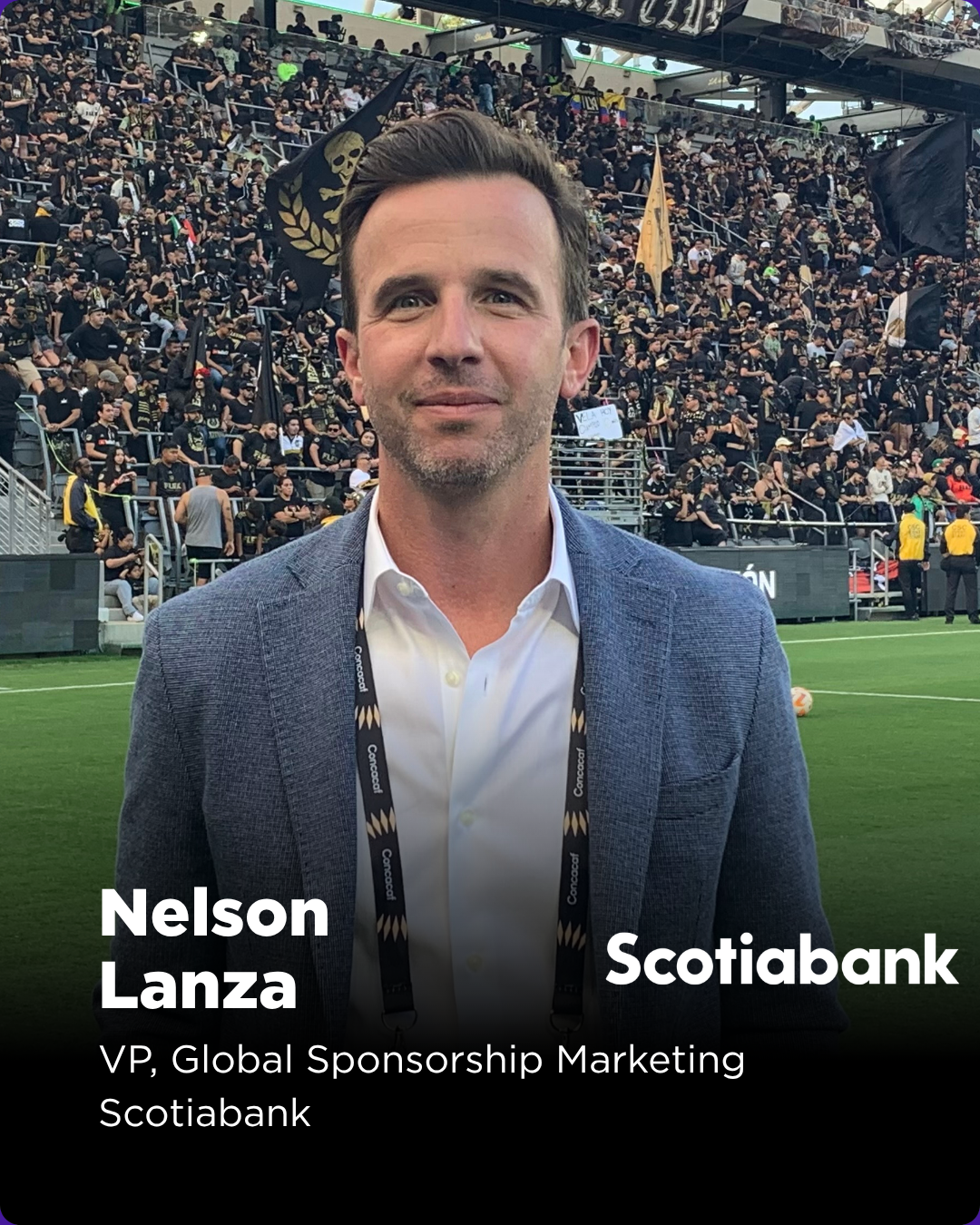 Nelson Lanza is Vice President, Global Sponsorship Marketing at Scotiabank, where he leads the Bank’s global sponsorship strategy across Canadian and International markets. He is responsible for driving high-impact partnerships that deliver brand gro