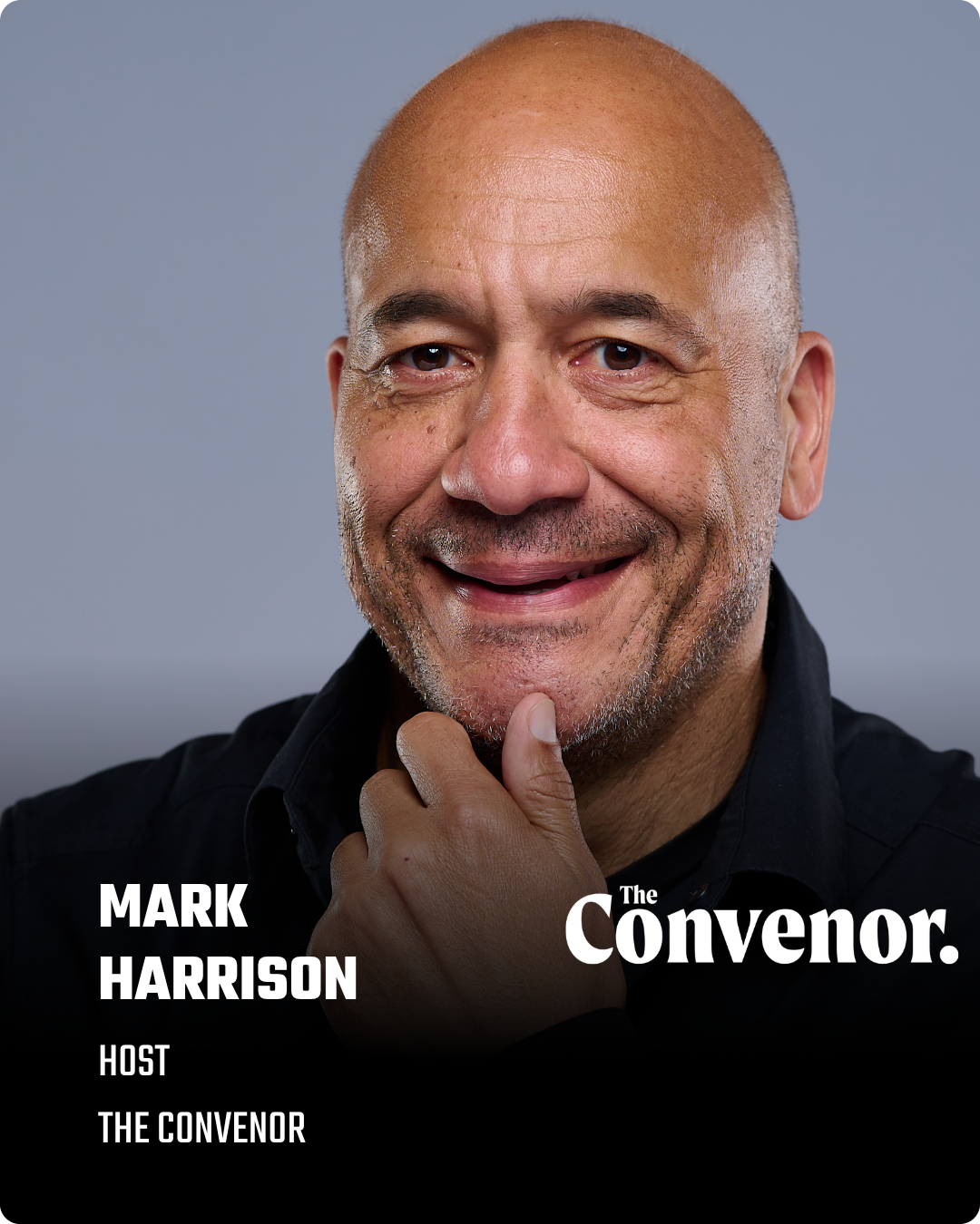 Mark Harrison  is the host and ringleader of The Convenor, a platform that provides inspiration and information to help individuals embark on significant professional transformation. 

Entrepreneurially, he founded the MH3 Collective, a group that ma