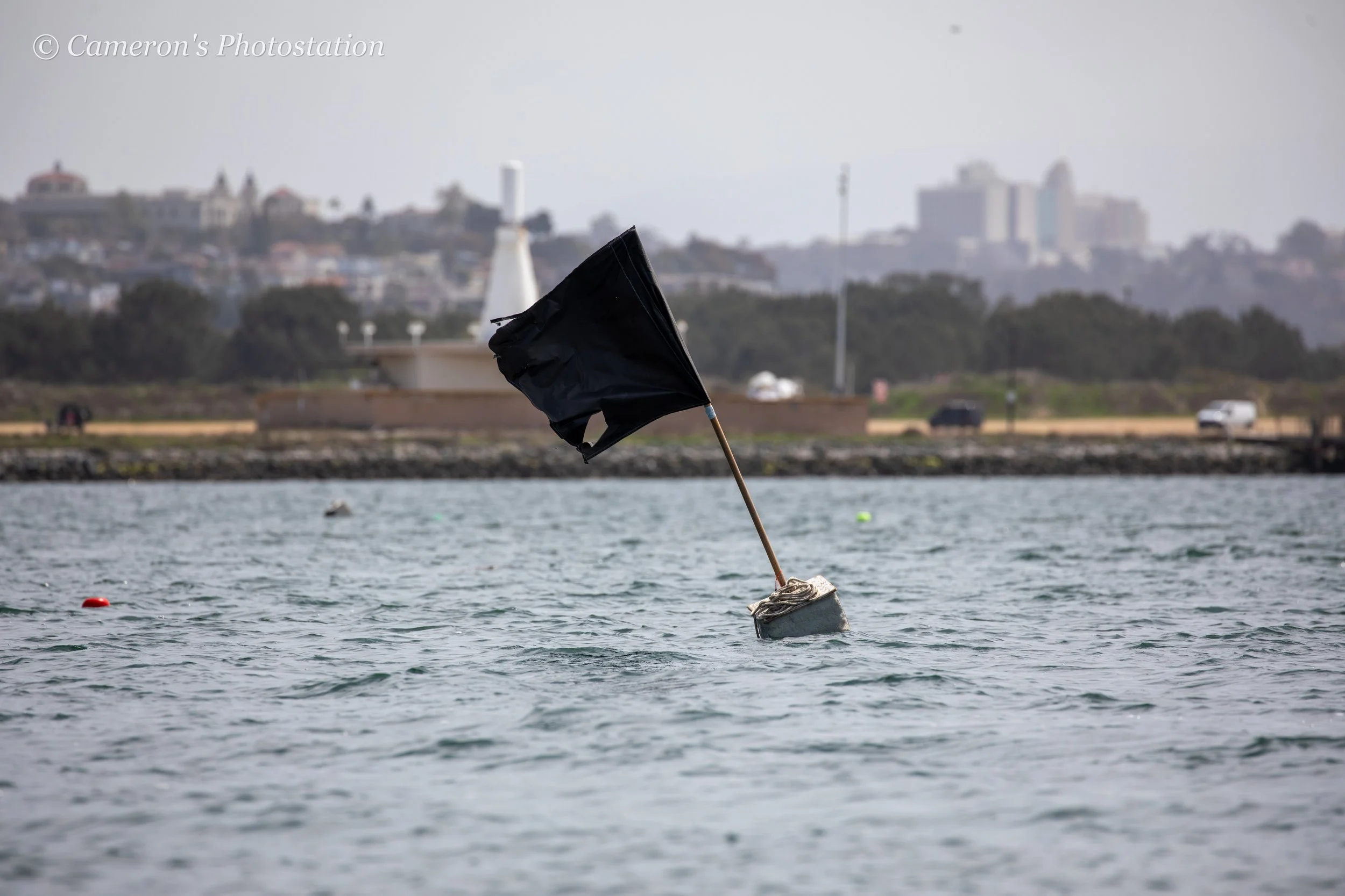 Flag on the Course at San Diego Crew Classic.jpg
