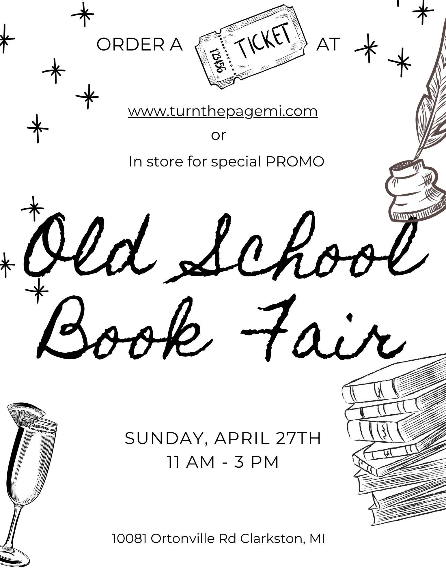 Old School Book Fair Brunch