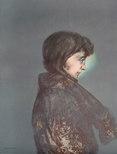 La Extinta by Rafael Coronel – Original 1978 Limited Edition Lithograph