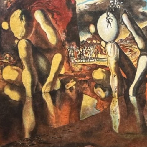 Salvador Dalí - Metamorphosis of Narcissus | Limited Edition Lithograph, 48/100