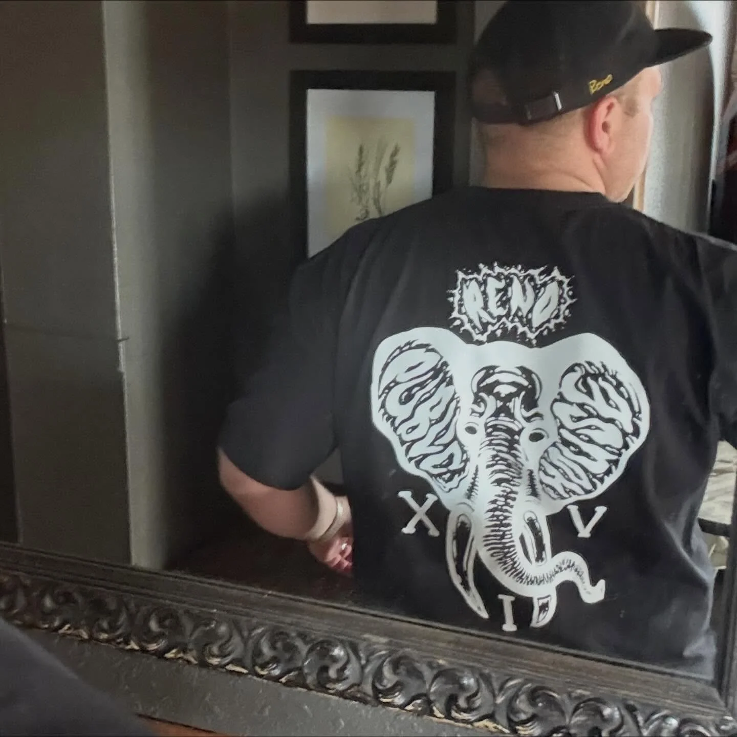 Fresh 14yr t&rsquo;s, art by @dvtheslv! Reprint crew sweater in new color! Get &lsquo;em today