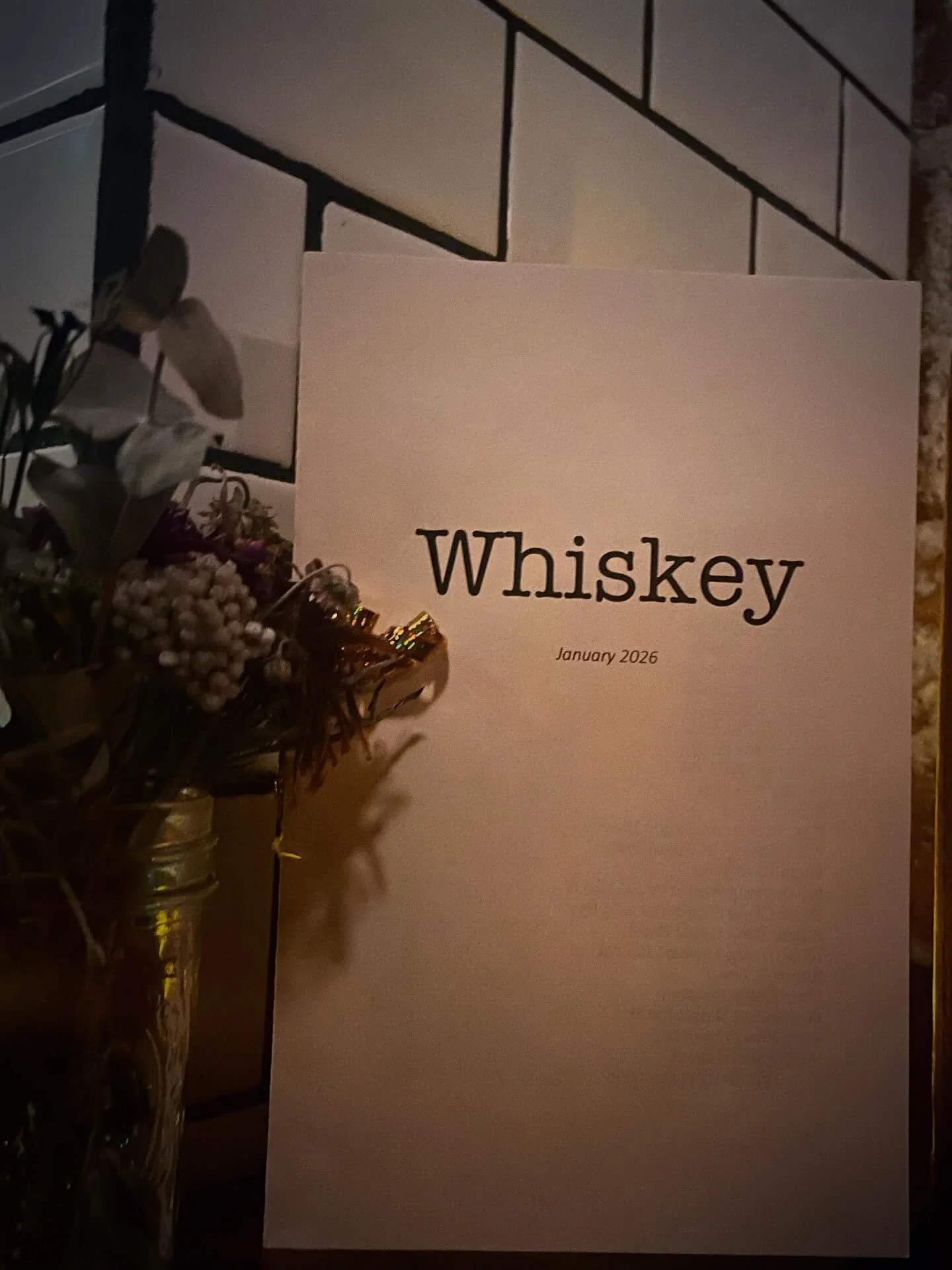 Whiskey, we have it, and it&rsquo;s goood! 
+ A new list with some special pricing!