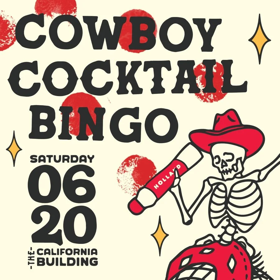 You&rsquo;ve got plans Saturday June 20th! Get in your Nevada best for cocktails and bingo all to support The Holland Project. It&rsquo;s all going down at the California Building. Purchase tickets now,  before they are gone. Link below:

https://tic