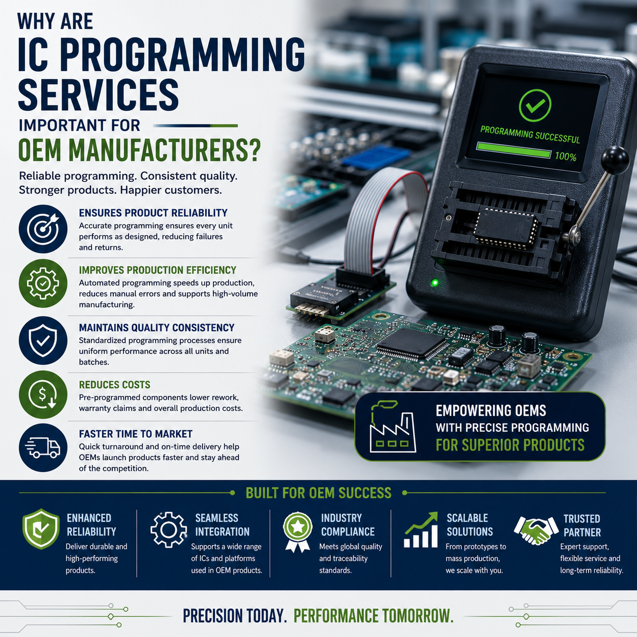 Why Are IC Programming Services Important for OEM Manufacturers?&nbsp;