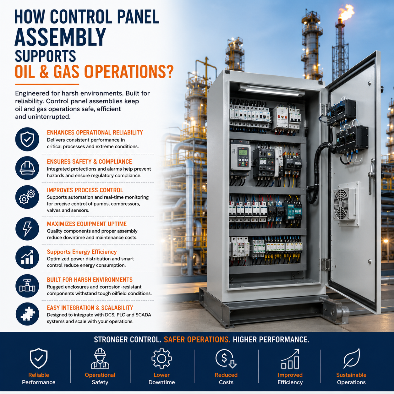 How Control Panel Assembly Supports Oil and Gas Operations?