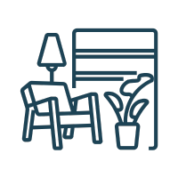 Icon representing specialized cleaning for dental clinics in Austin.