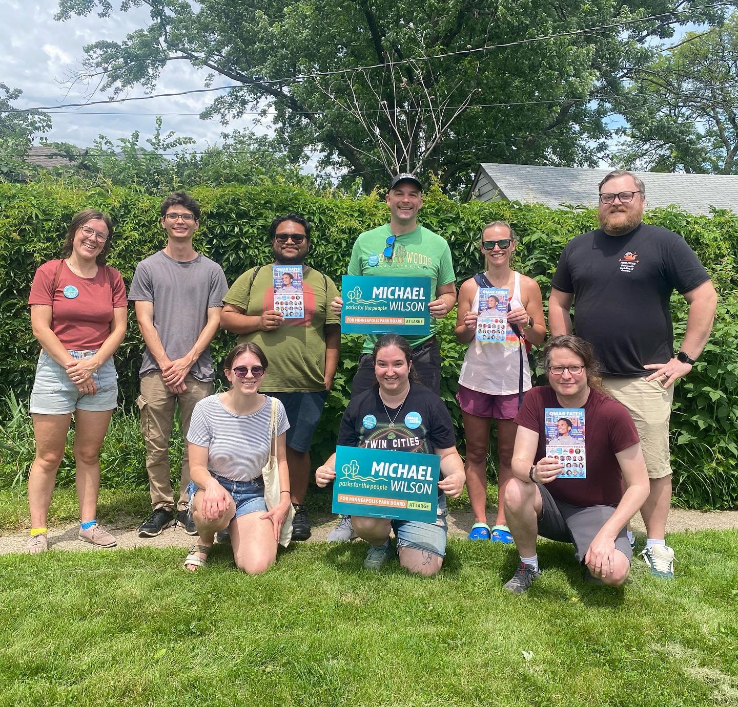 Thanks to everyone who came out to our meet the neighbors door-knock this Sunday! We had a great time meeting folks in Ward 12, and also talking about @teamaurin and @omarfatehmn ! Stay tuned for more volunteering opportunities!