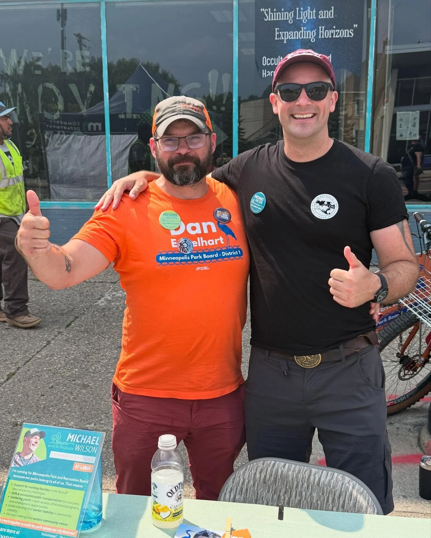 I had a great time tabling and talking with NE neighbors today at Open Streets Central!