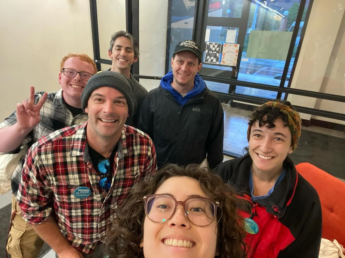 It was great to get out of the rain and talk with renters on campus tonight! Renters are excited for a city and parks system that works for all of us! @adamformplsparks @robin4mpls @omarfatehmn