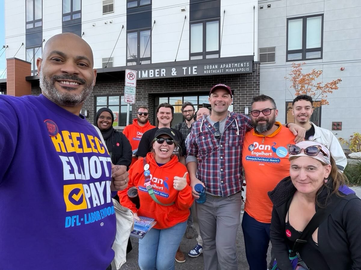Northeast Minneapolis squad looking sharp on Election Day!