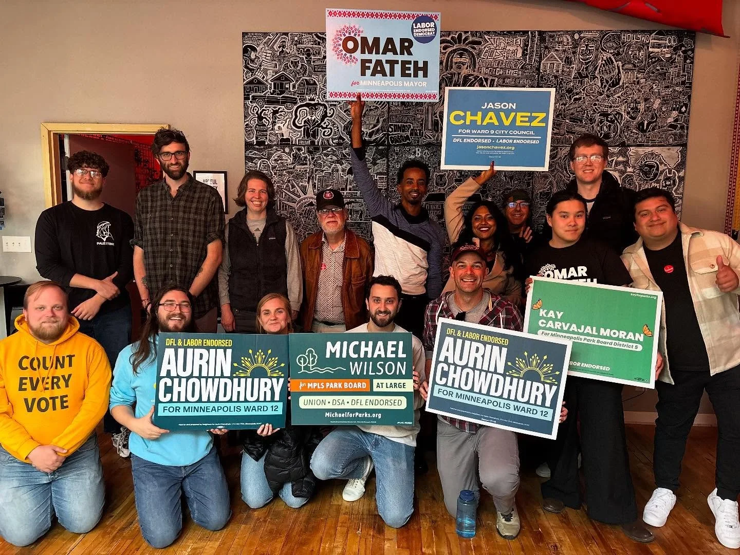 I&rsquo;m onto Ward 12 talking with renters about @teamaurin @kayforparks and @omarfatehmn