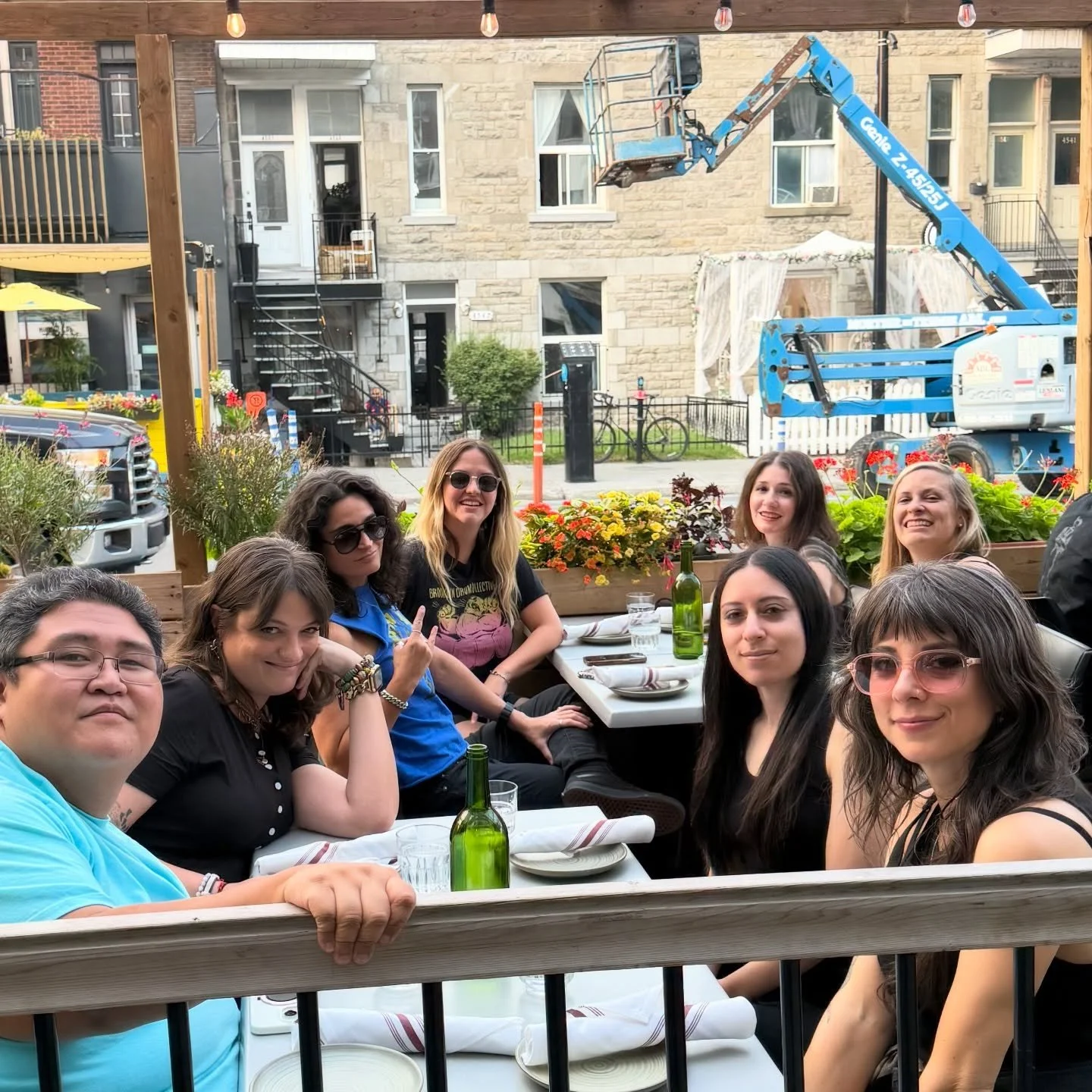 Montreal!! 🇨🇦 We are here and we are SO EXCITED to see you at @bar_lesco tonight with @powerposemusic and @ruby_slippermtl! Doors at 8, music at 8:30. ❤️&zwj;🔥