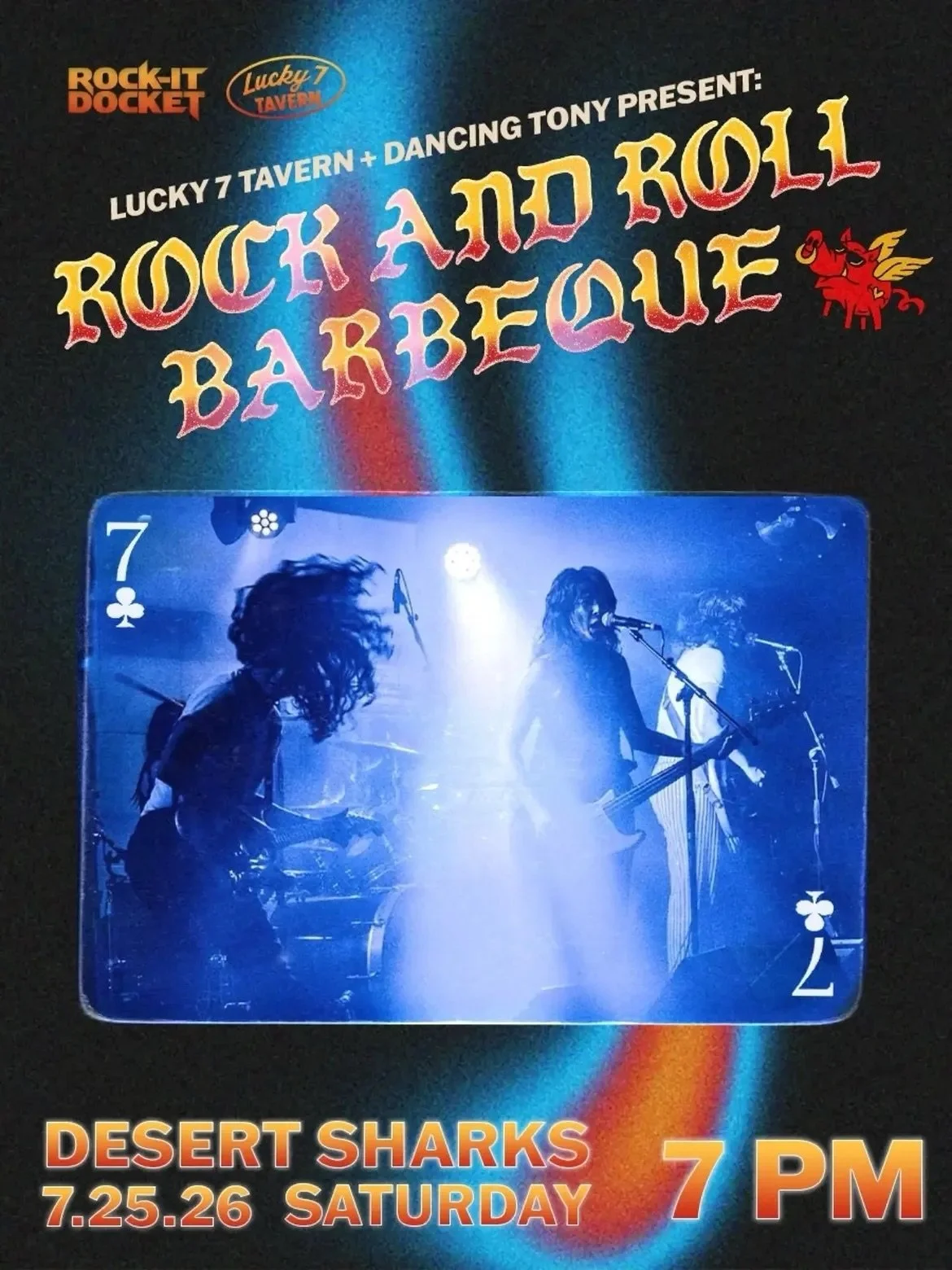 Who&rsquo;s ready for today&rsquo;s rock and roll barbecue at @lucky7tavernjc?! We certainly are! Can&rsquo;t wait to tear it up with you Jersey City! 🎸🎸🎸