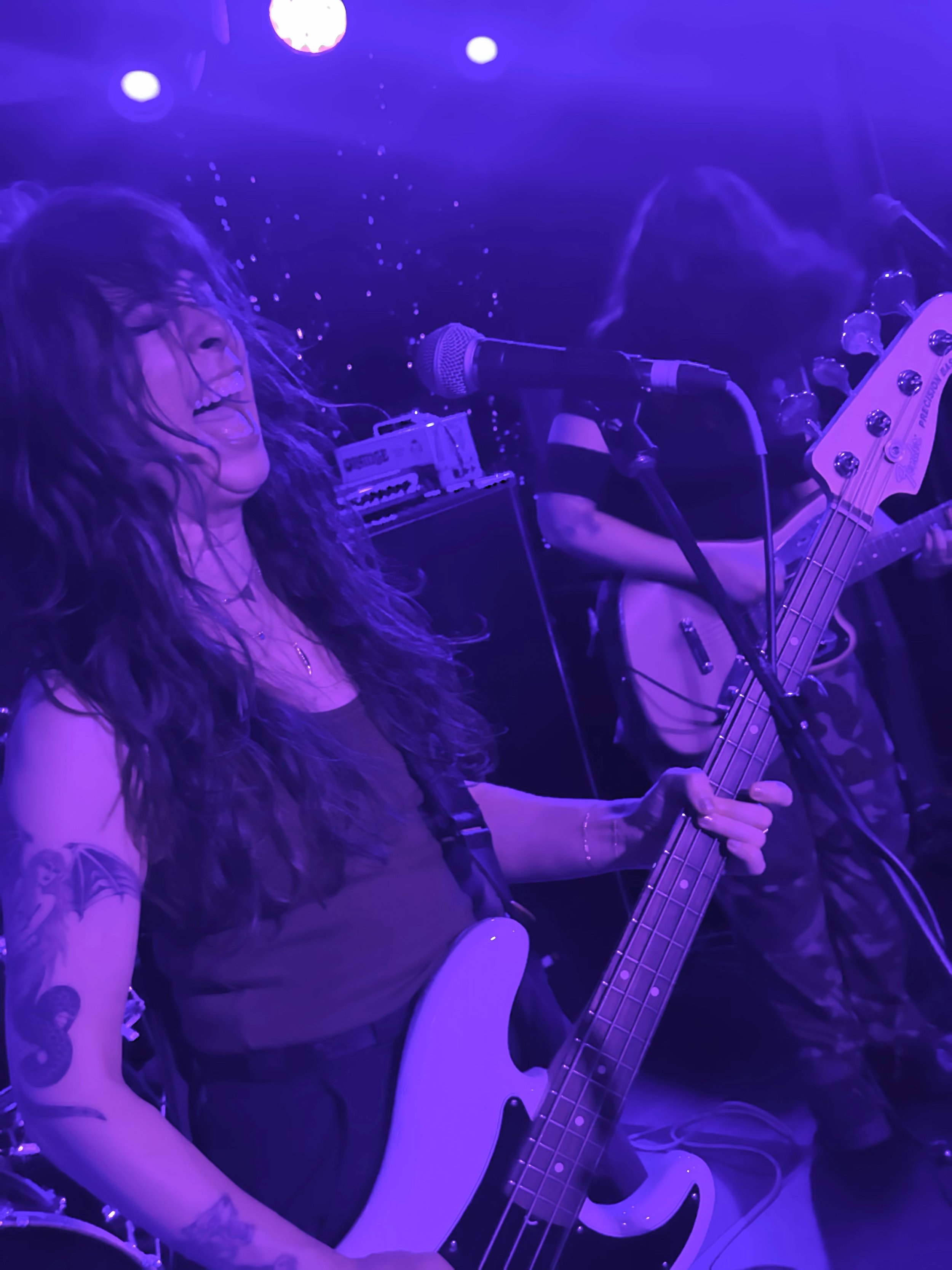 See you tomorrow at @mariahernandezpark for the FREE all ages @showbrain_ show! We&rsquo;re talking @big_girl_irl 🤩 @pmfd.nyc 🫨 @talon_forever 🤯 @_firstsex_ 😱 and us shark gals. 😘 Get there by 1:45! We play around 4! Stick around for the after p