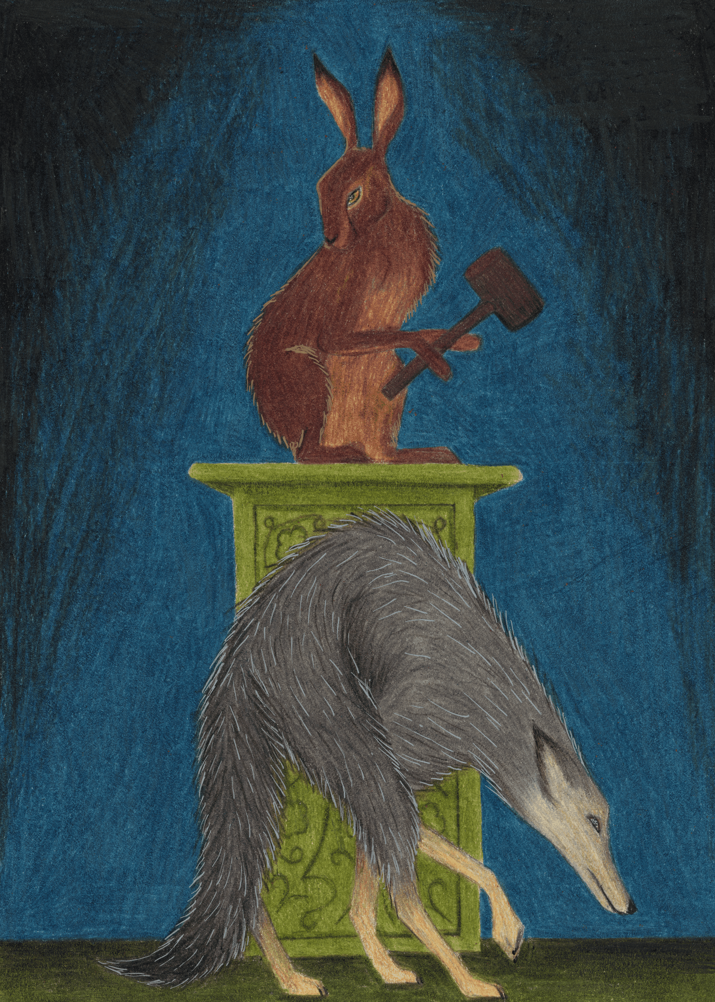 “Now, if you are incapable of controlling yourself, you will be asked to pack your things and leave the Prismerra. How will your children feel when their father abandons them forever?”
The hare was evidently taking great pleasure in threatening Chiri