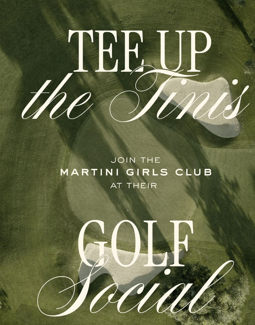 Tee Up the Tinis