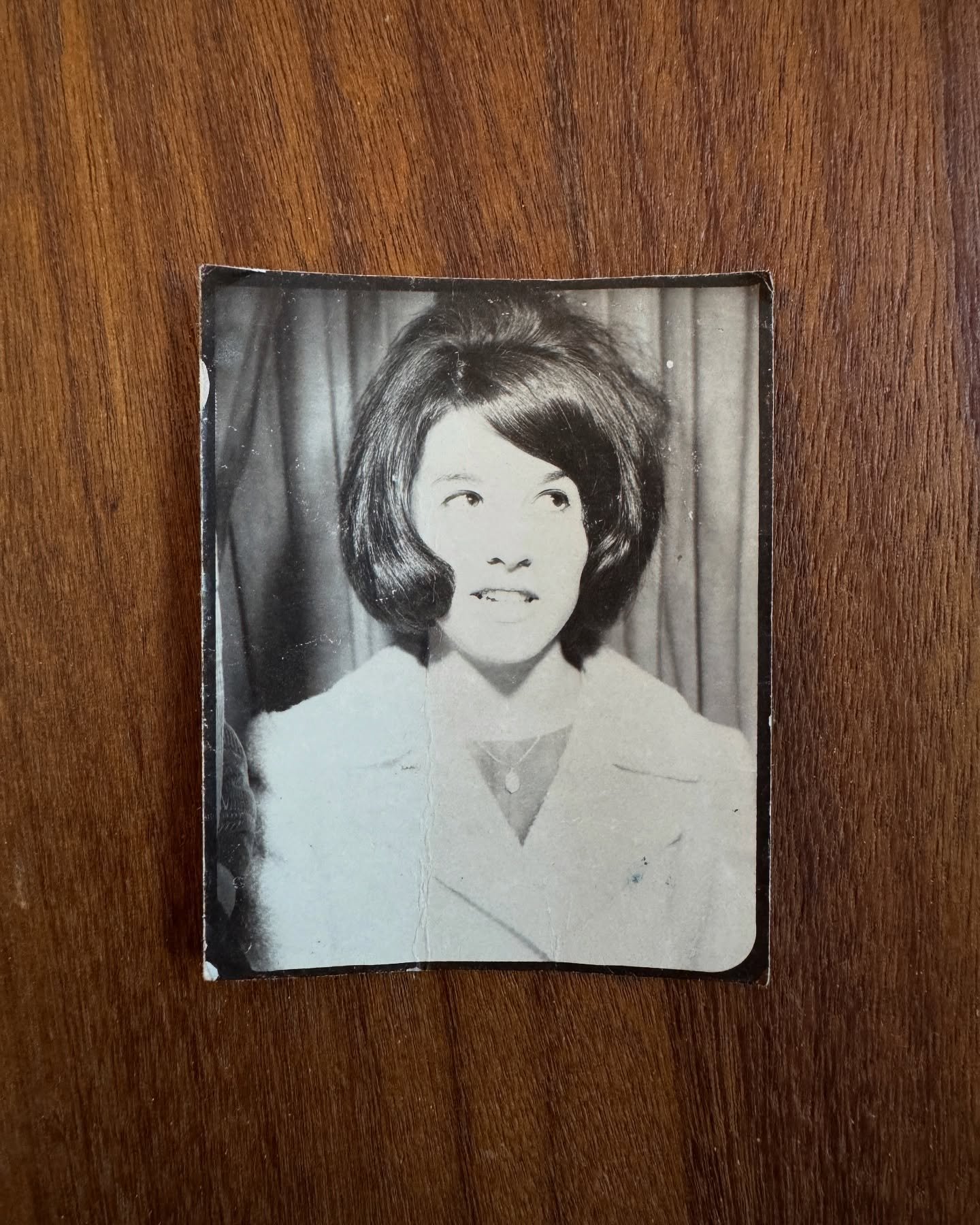 Happy Mother&rsquo;s Day!

Here&rsquo;s my Mom in a Portland photobooth in 1968, a year before becoming a Mom to my big brother. She worked in a bank and lived/worked above the front office desk at the Clyde Hotel, then later the Martha Washington Ho