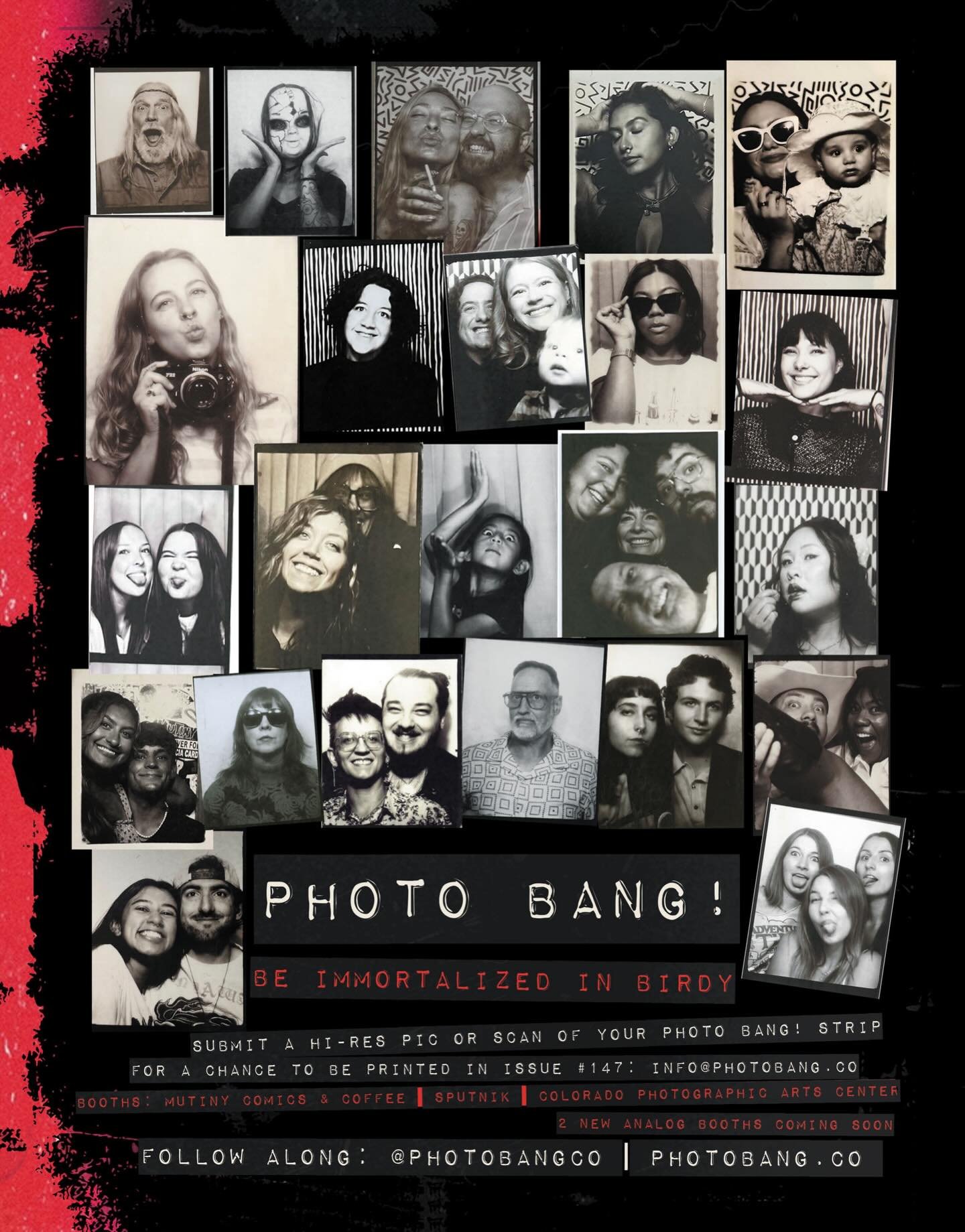 YOUR FACE in @birdy.magazine &hellip; thank you to those who submitted your photostrips. There were so many submissions that we tried to cram as many in here as possible.

This is so, so cool, and the only time we&rsquo;ve ever advertised. It also is