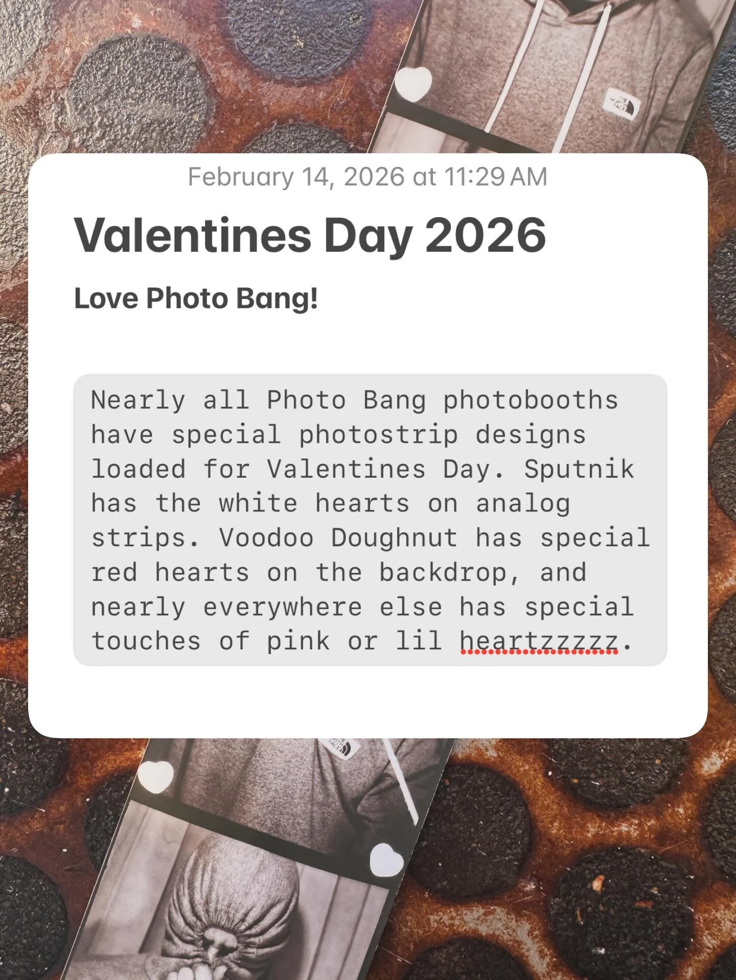 Happy Valentines Day, ❤️ Photo Bang!

#photobooth
 #valentinesday
#happyvalentinesday
#denver
#colorado