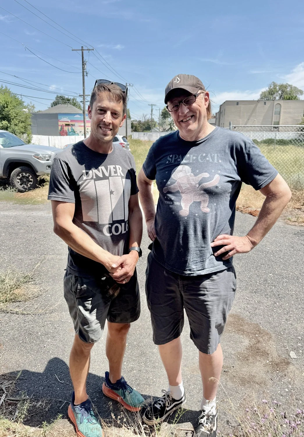 two men posing in spokane wa