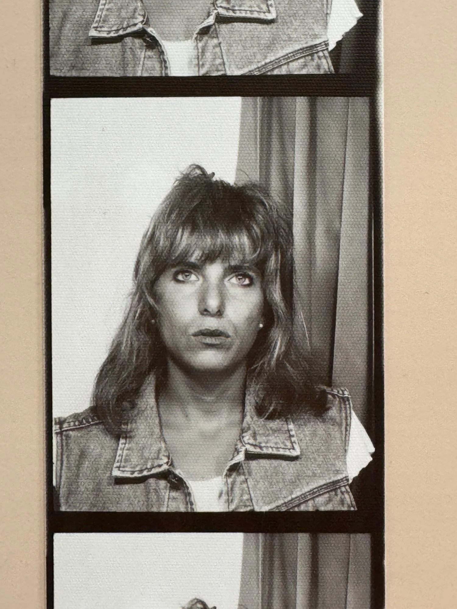 image of rock and roller on an analog photostrip